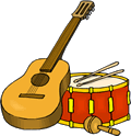Guitarra y tambor