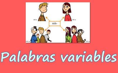 Palabras variables